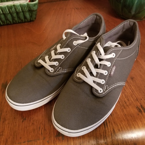 vans women's atwood low gray